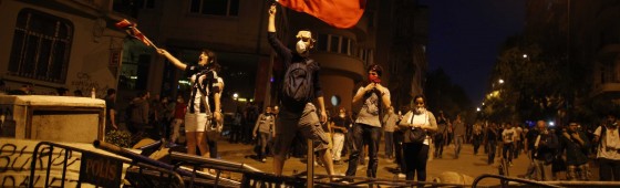 ANTI-GOVERNMENT PROTESTS IN TURKEY